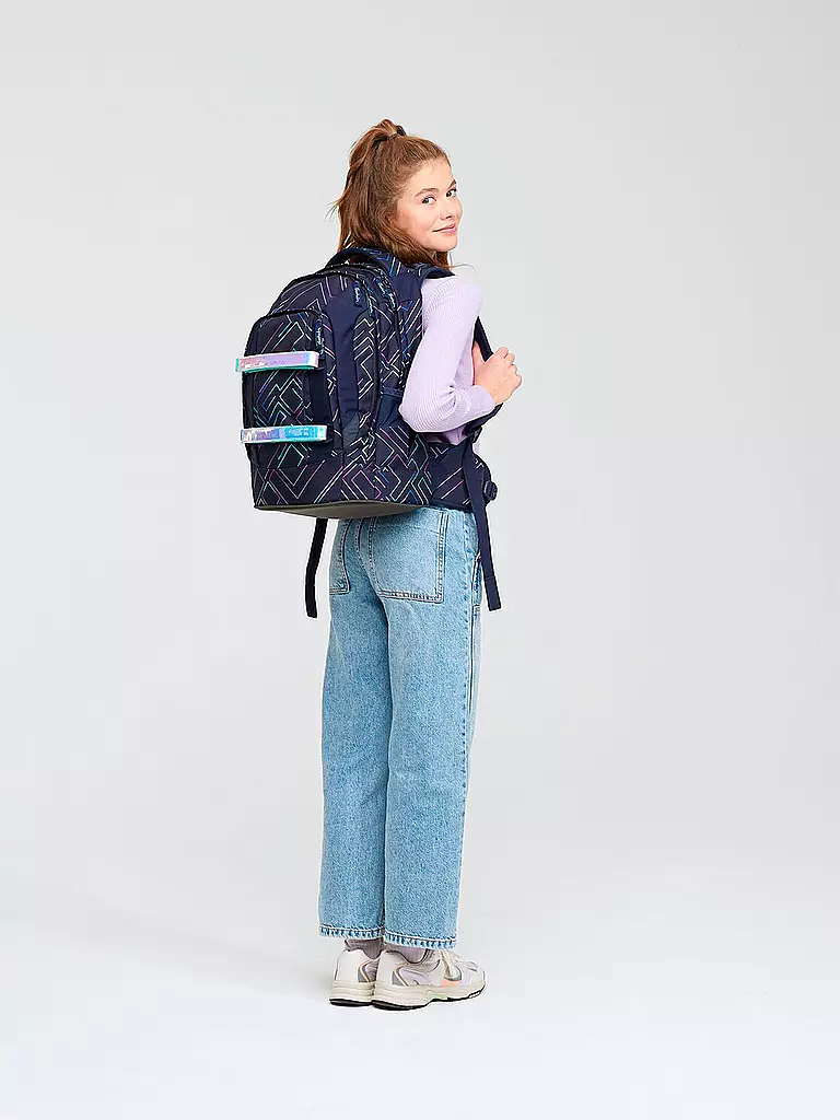 SATCH | Mochila escolar Satch Pack Purple Laser | Azul oscuro