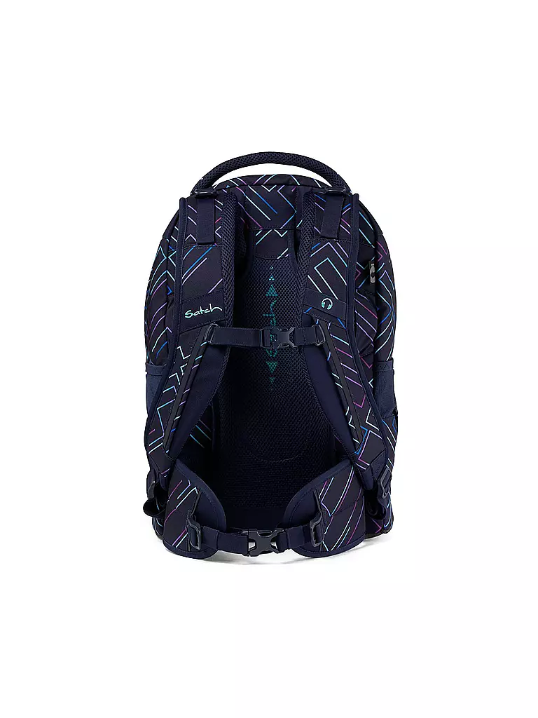 SATCH | Mochila escolar Satch Pack Purple Laser | Azul oscuro