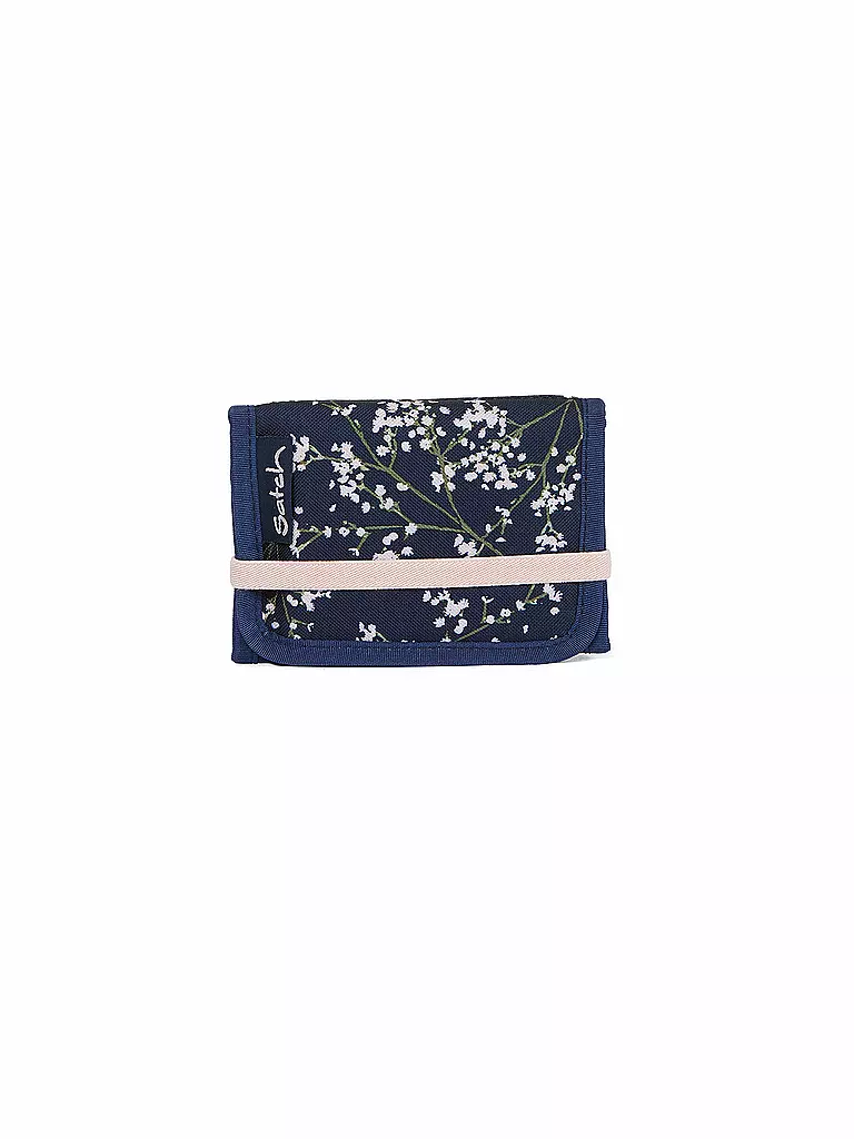 SATCH | Monedero Bloomy Breeze | Azul oscuro