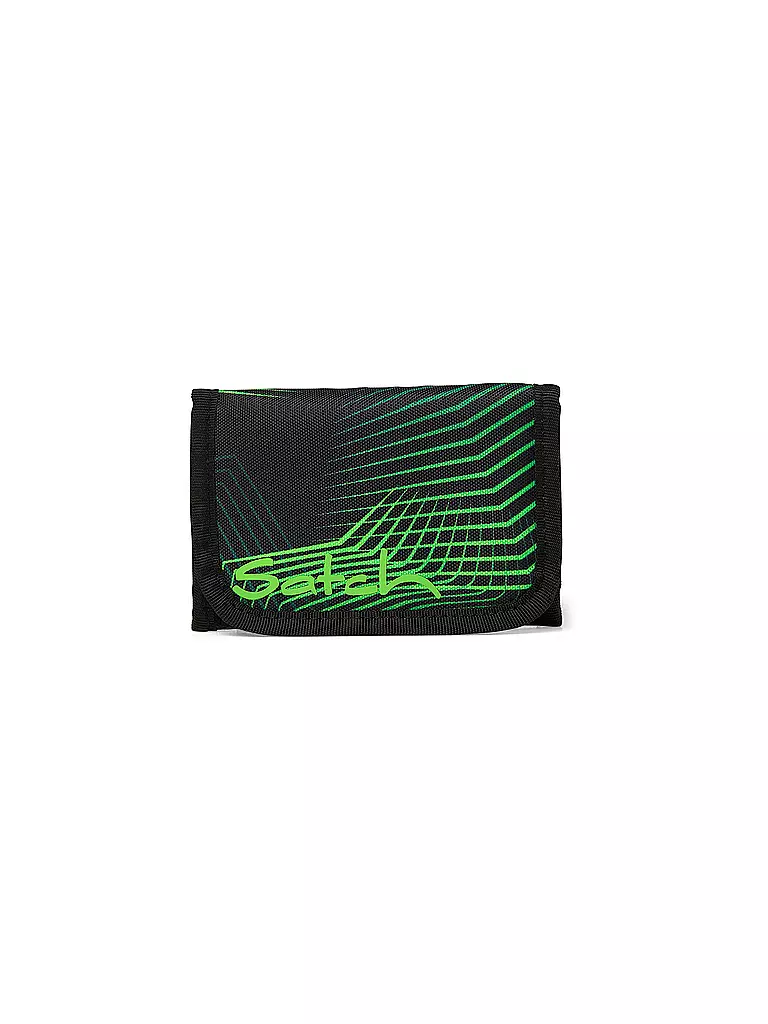 SATCH | Monedero Seismic Green | Negro