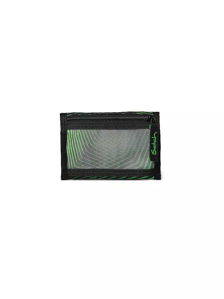 SATCH | Monedero Seismic Green | Negro