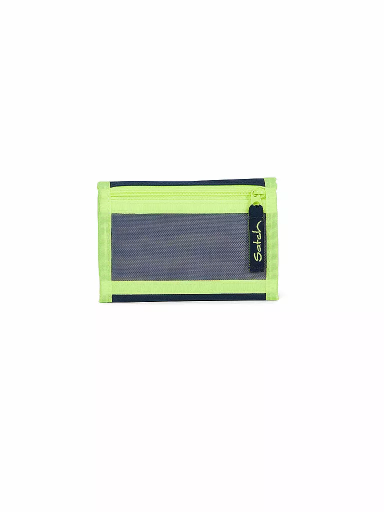 SATCH | Monedero Toxic Yellow | Azul oscuro
