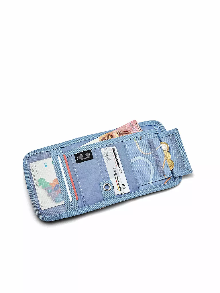 SATCH | Monedero Vivid Blue | Azul claro