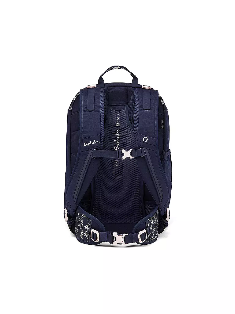 SATCH | Schulrucksack Air Bloomy Breeze | Azul oscuro