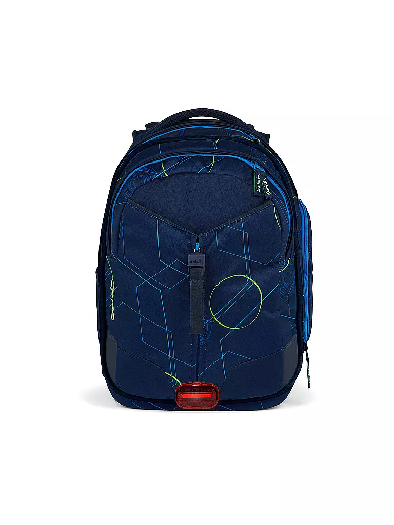 SATCH | Schulrucksack Match Blue Tech | Azul oscuro