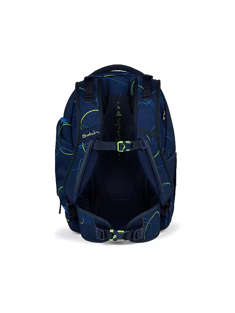 SATCH | Schulrucksack Match Blue Tech | Azul oscuro