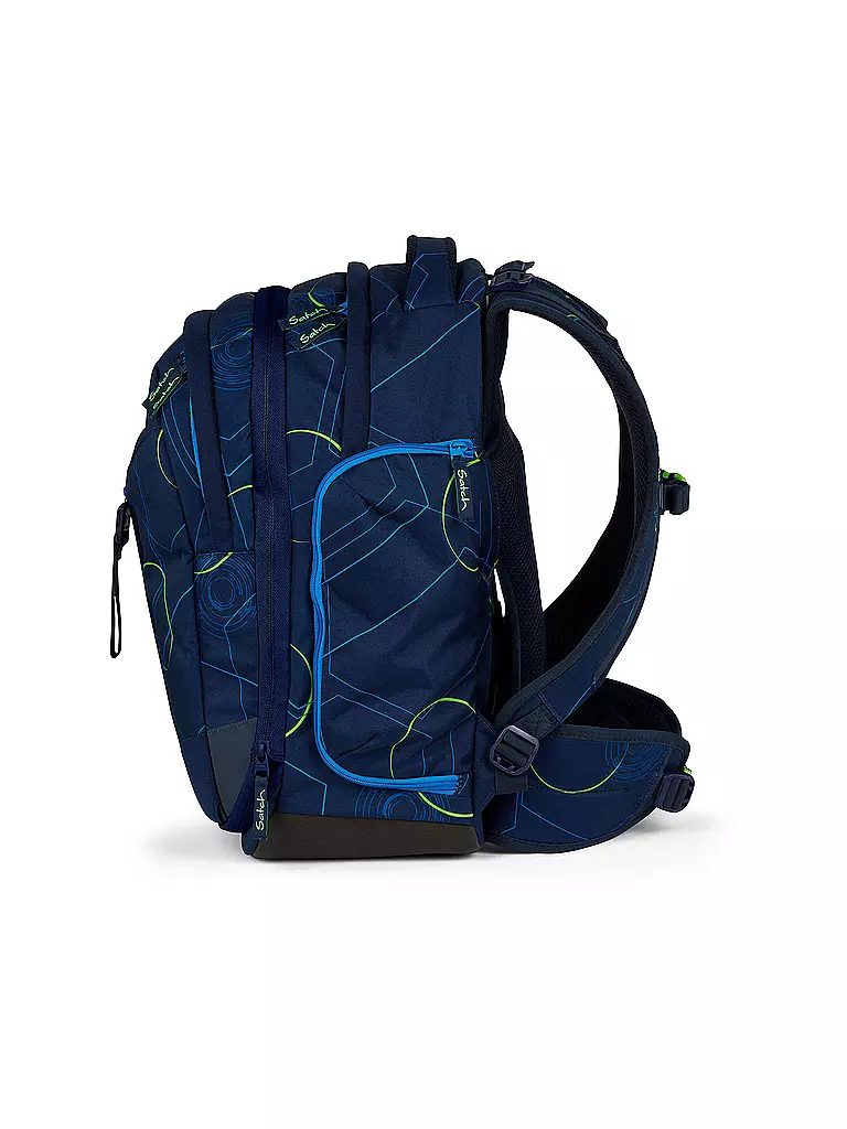 SATCH | Schulrucksack Match Blue Tech | Azul oscuro