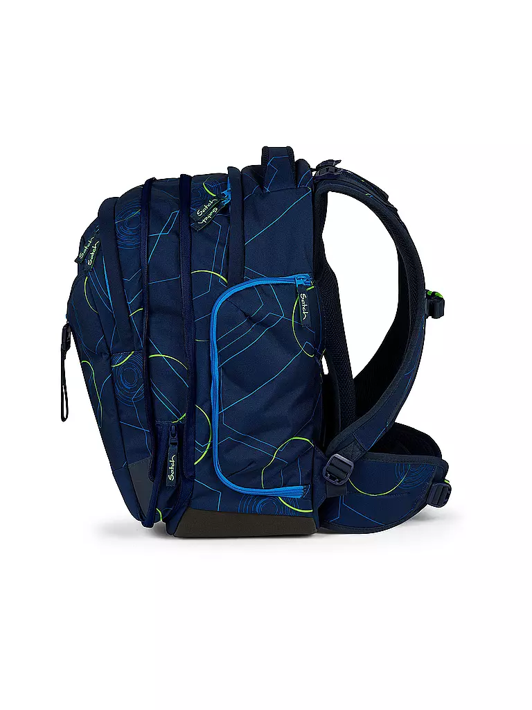 SATCH | Schulrucksack Match Blue Tech | Azul oscuro