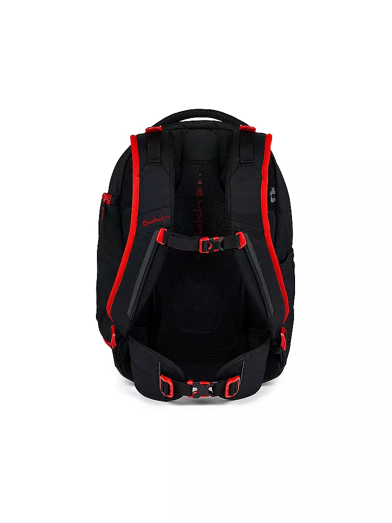 SATCH | Schulrucksack Match Fire Phantom | Negro