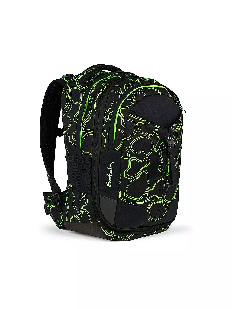 SATCH | Schulrucksack Match Green Supreme | Negro
