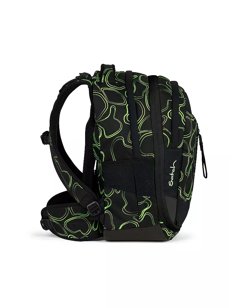 SATCH | Schulrucksack Match Green Supreme | Negro