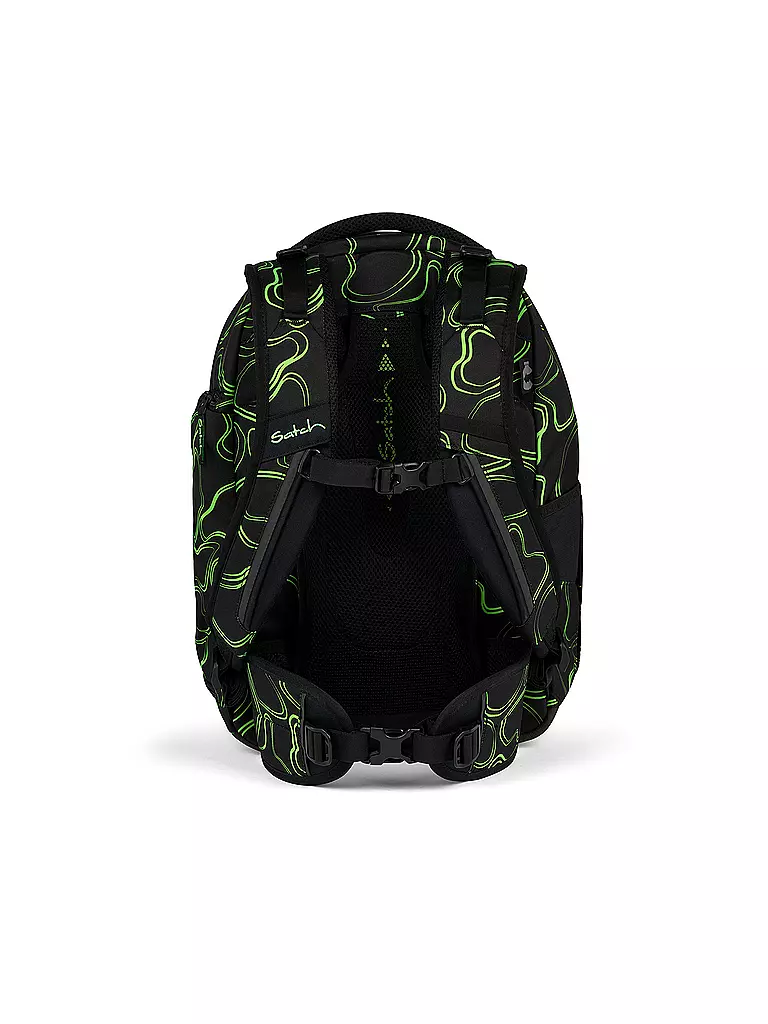 SATCH | Schulrucksack Match Green Supreme | Negro