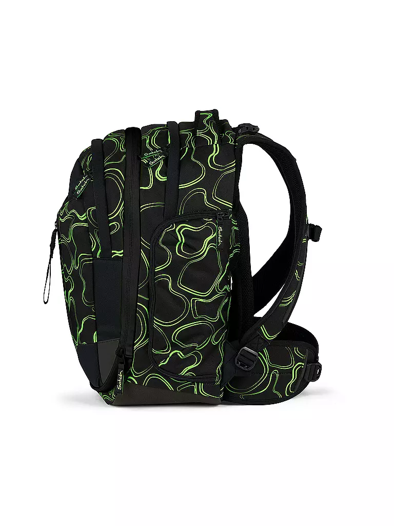 SATCH | Schulrucksack Match Green Supreme | Negro