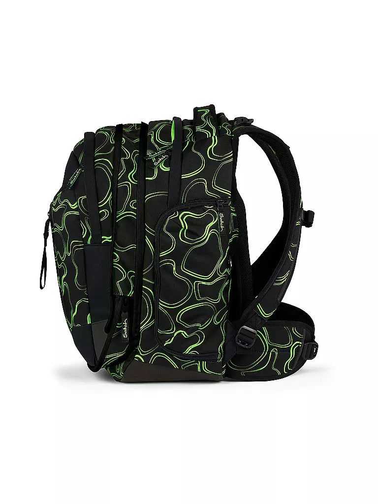 SATCH | Schulrucksack Match Green Supreme | Negro