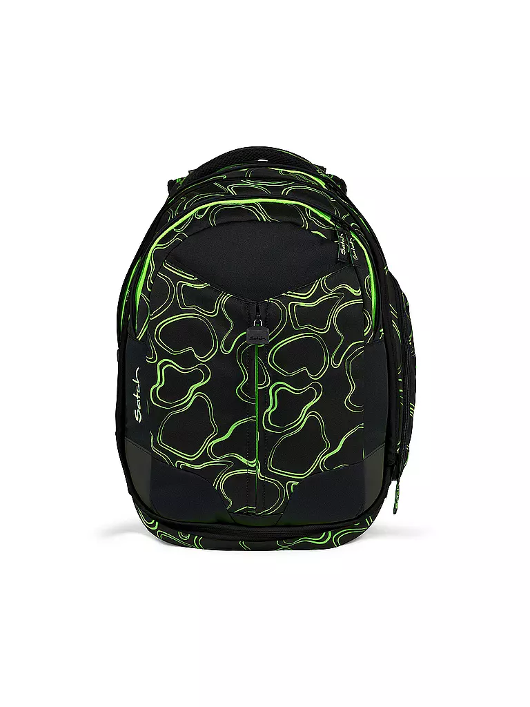 SATCH | Schulrucksack Match Green Supreme | Negro