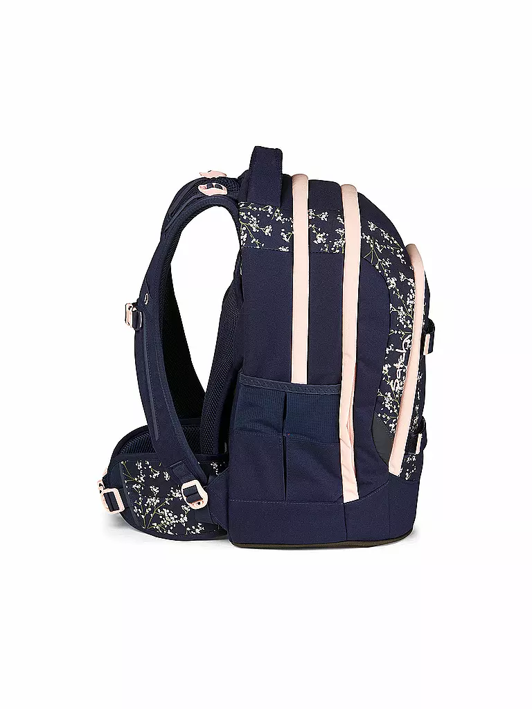 SATCH | Schulrucksack Pack - Bloomy Breeze | Azul oscuro