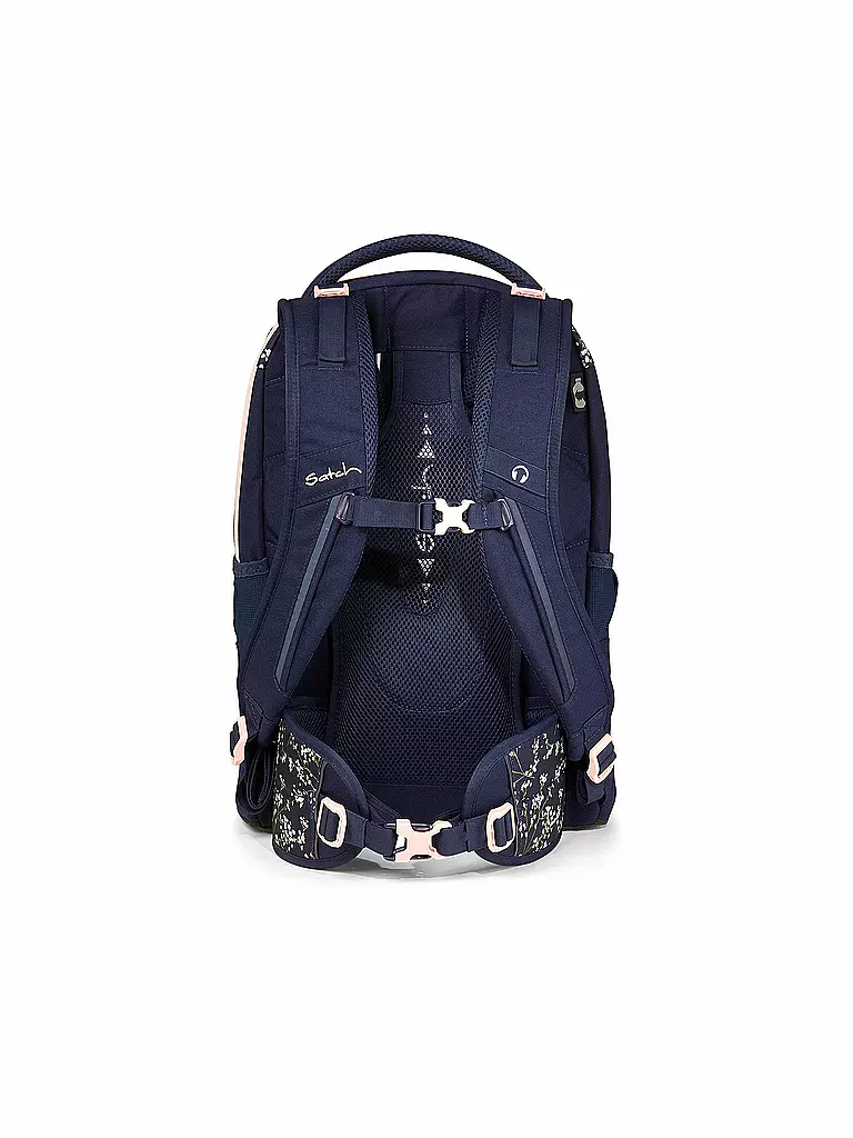 SATCH | Schulrucksack Pack - Bloomy Breeze | Azul oscuro