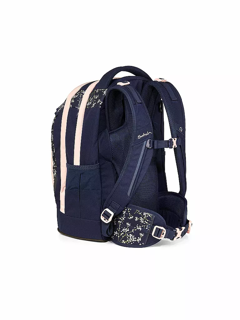 SATCH | Schulrucksack Pack - Bloomy Breeze | Azul oscuro