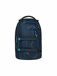 SATCH | Schulrucksack Pack - Pink Phantom | Azul oscuro