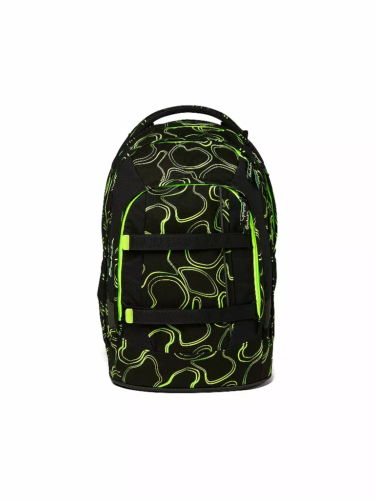 SATCH | Schulrucksack Pack - Green Supreme | Negro