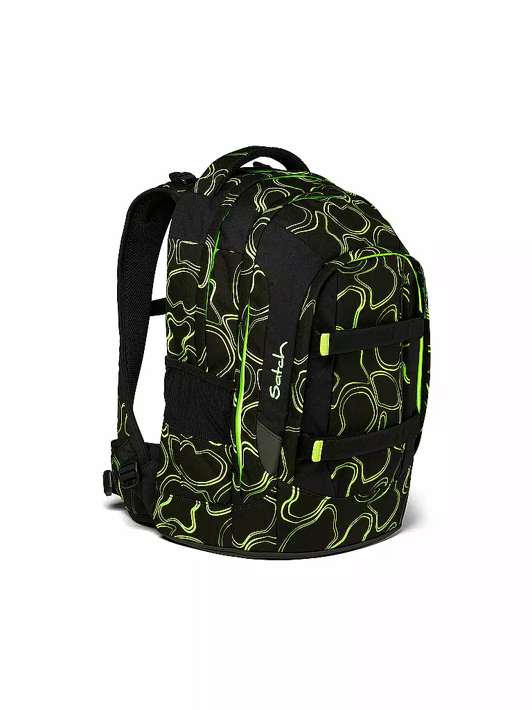 SATCH | Schulrucksack Pack - Green Supreme | Negro