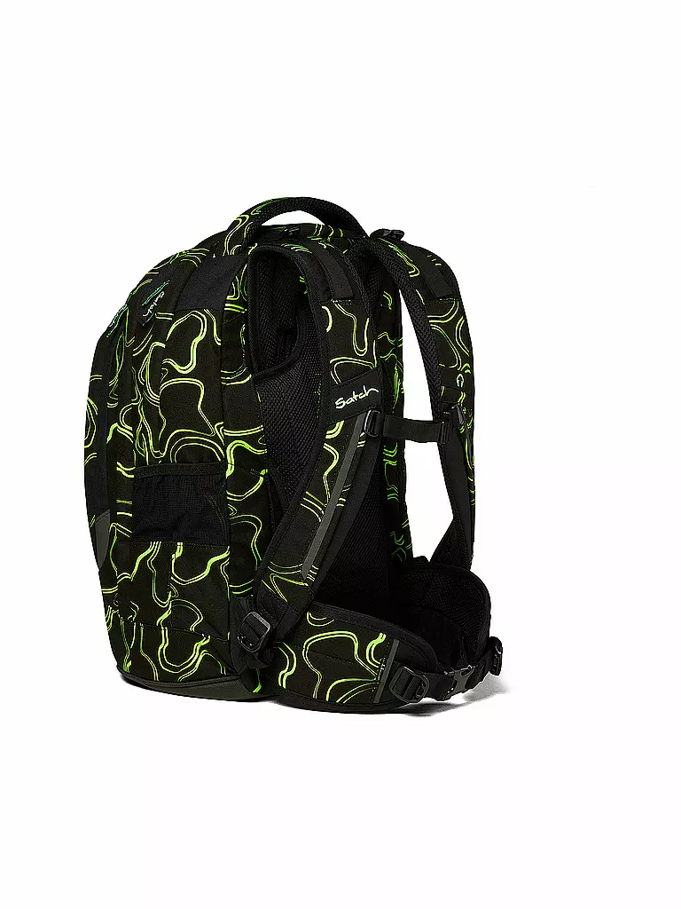 SATCH | Schulrucksack Pack - Green Supreme | Negro
