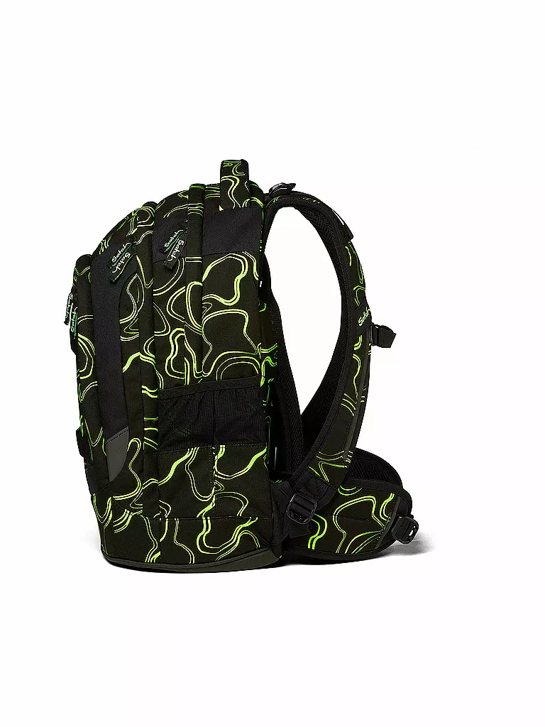 SATCH | Schulrucksack Pack - Green Supreme | Negro