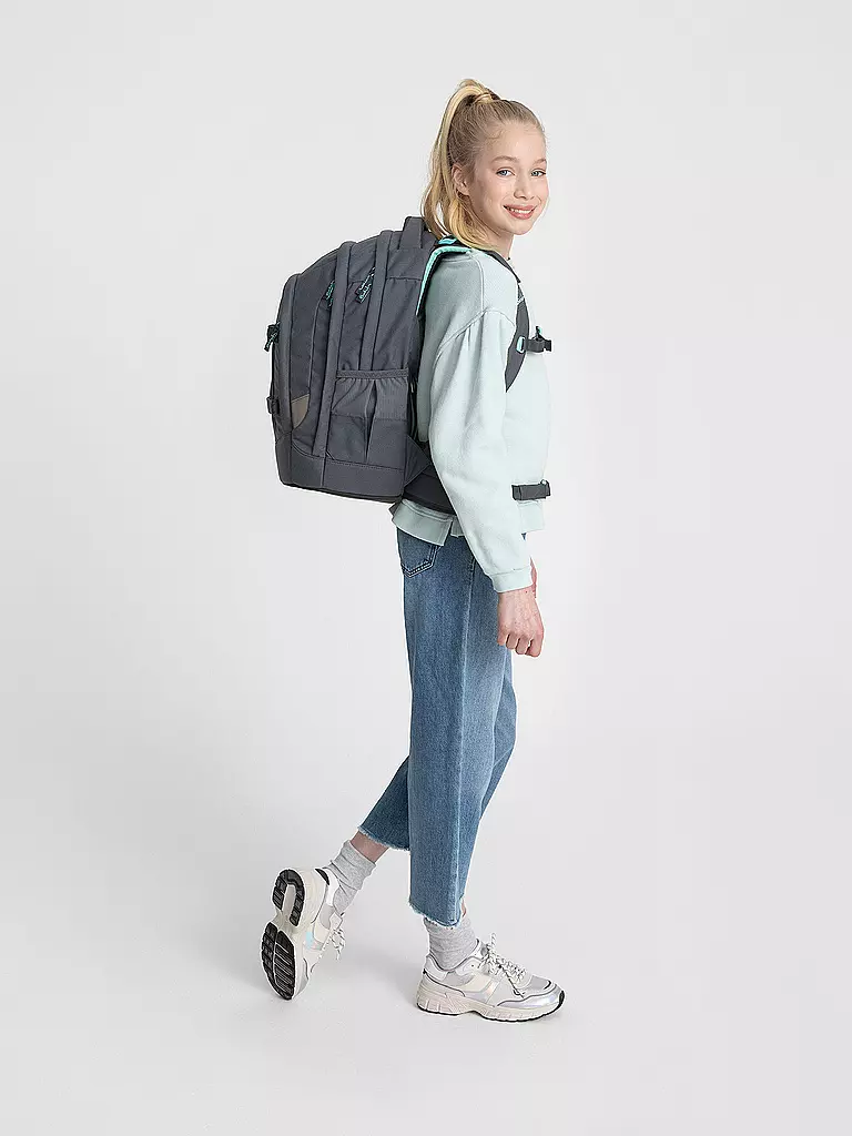 SATCH | Schulrucksack Pack - Mint Phantom | Gris