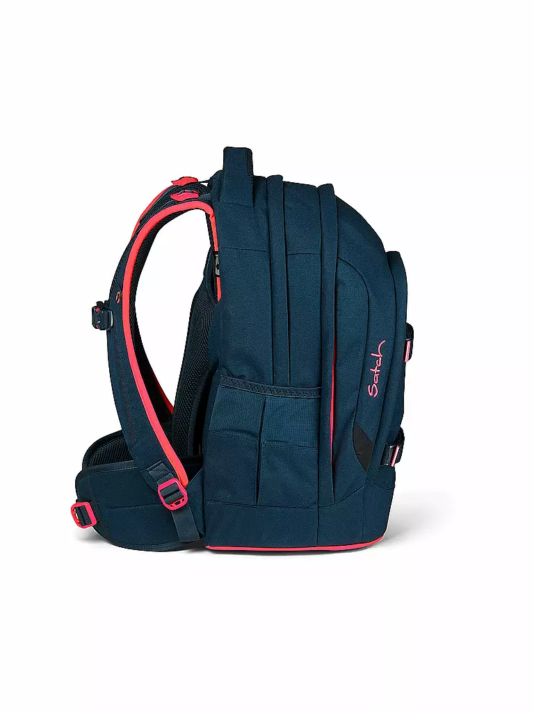 SATCH | Schulrucksack Pack - Pink Phantom | Azul oscuro