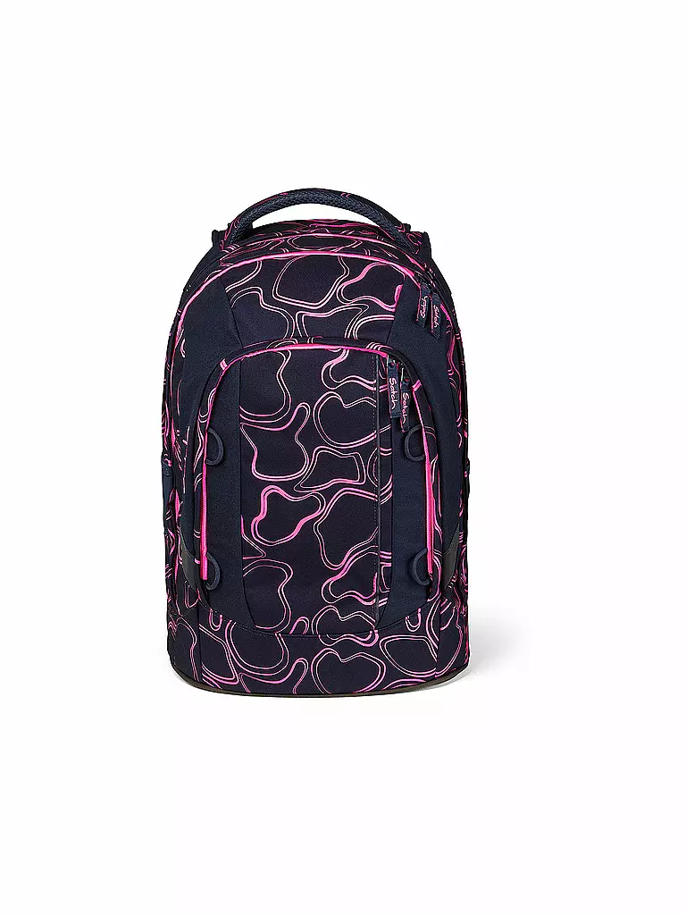 SATCH | Schulrucksack Pack - Pink Supreme | Azul oscuro