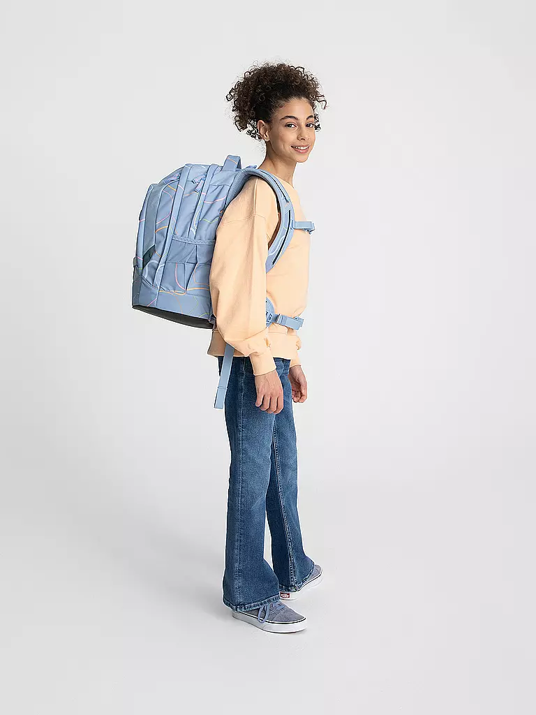 SATCH | Schulrucksack Pack - Vivid Blue | Azul claro