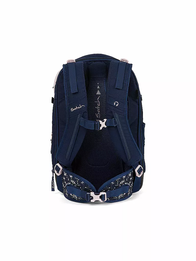 SATCH | Schulrucksack Satch Match Bloomy Breeze | Azul oscuro