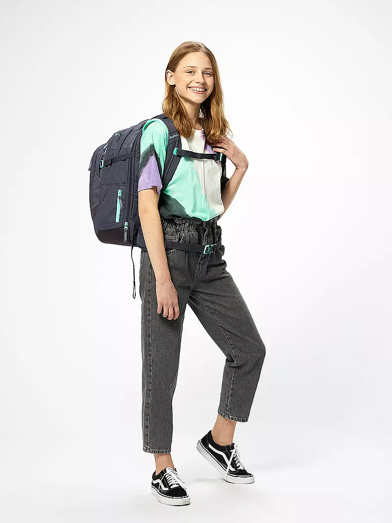 SATCH | Schulrucksack Satch Match Mint Phantom | Gris