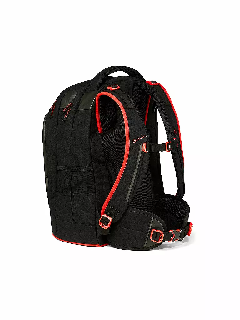 SATCH | Schulrucksack Satch Pack Fire Phantom | Negro