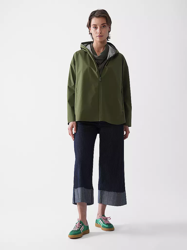 SAVE THE DUCK | Chaqueta de lluvia DAWA | Oliva