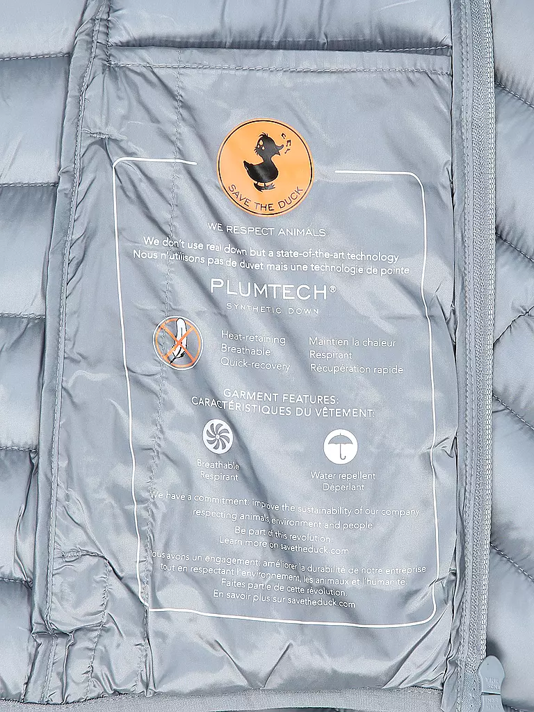SAVE THE DUCK | Leichtsteppjacke ALEXIS | Azul claro