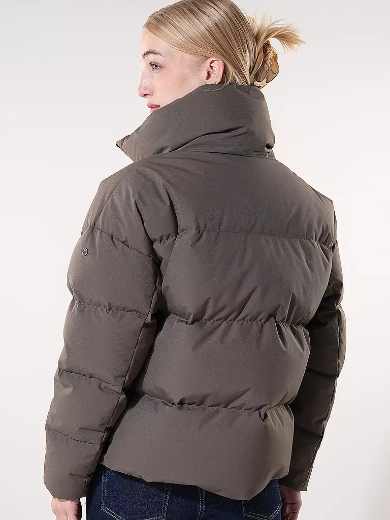 SCANDINAVIAN EDITION | Daunenjacke BLOCK | Marrón