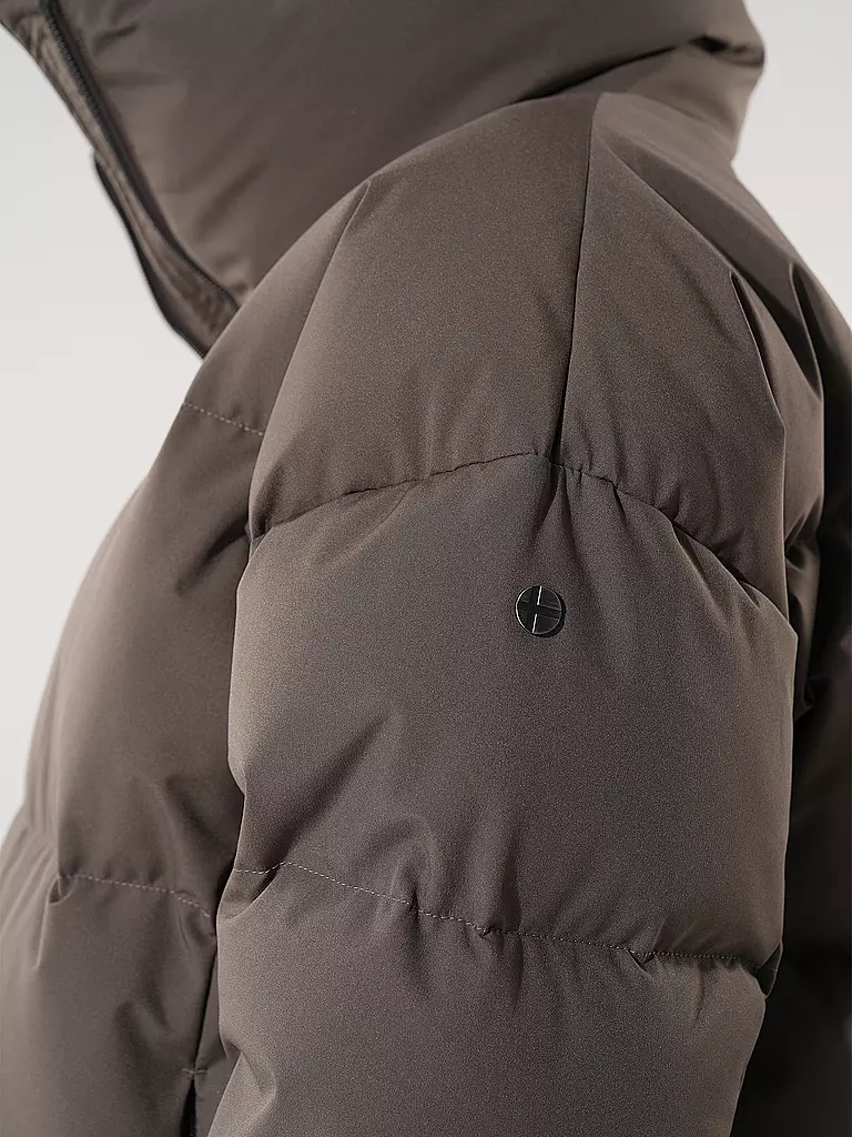 SCANDINAVIAN EDITION | Daunenjacke BLOCK | Marrón