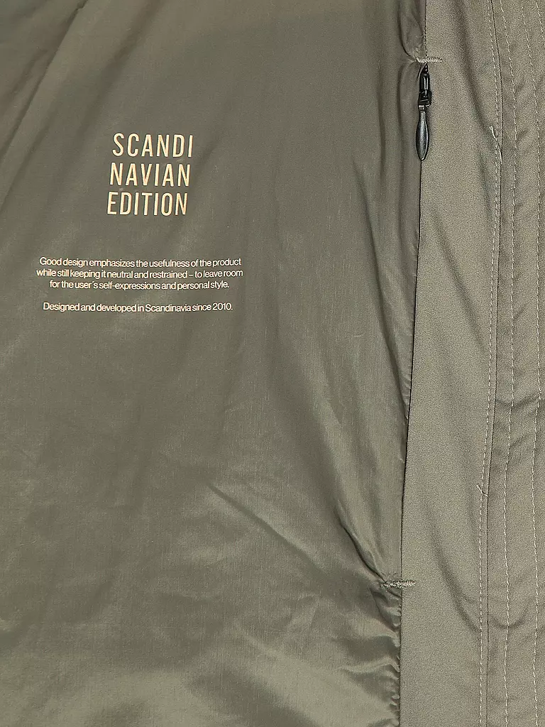 SCANDINAVIAN EDITION | Daunenjacke BLOCK | Marrón