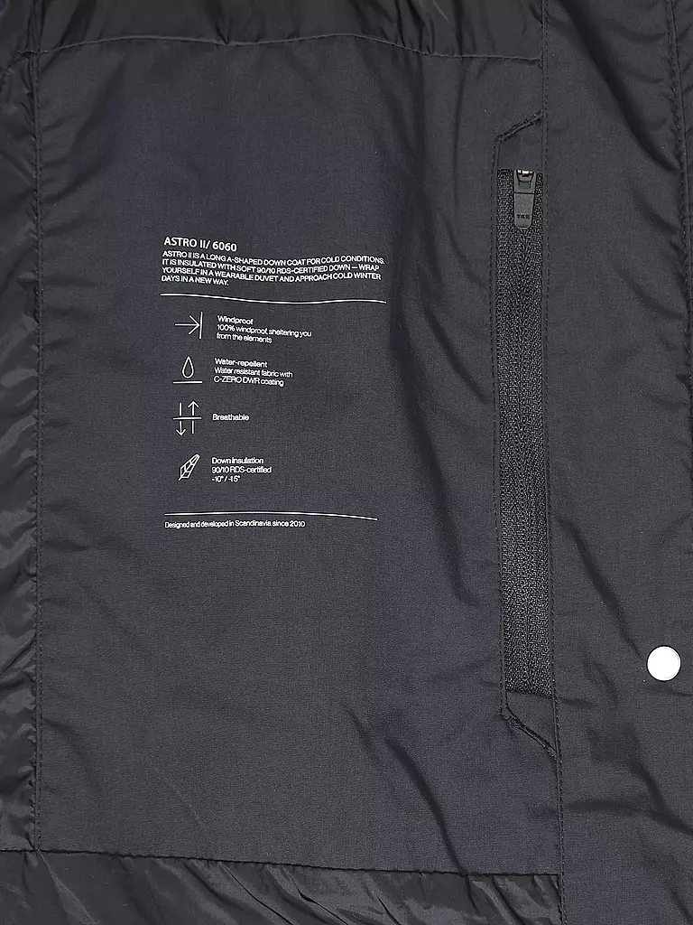 SCANDINAVIAN EDITION | Daunenmantel ASTRO II | Negro