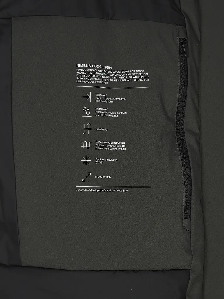 SCANDINAVIAN EDITION | Parka NIMBUS LONG | Oliva