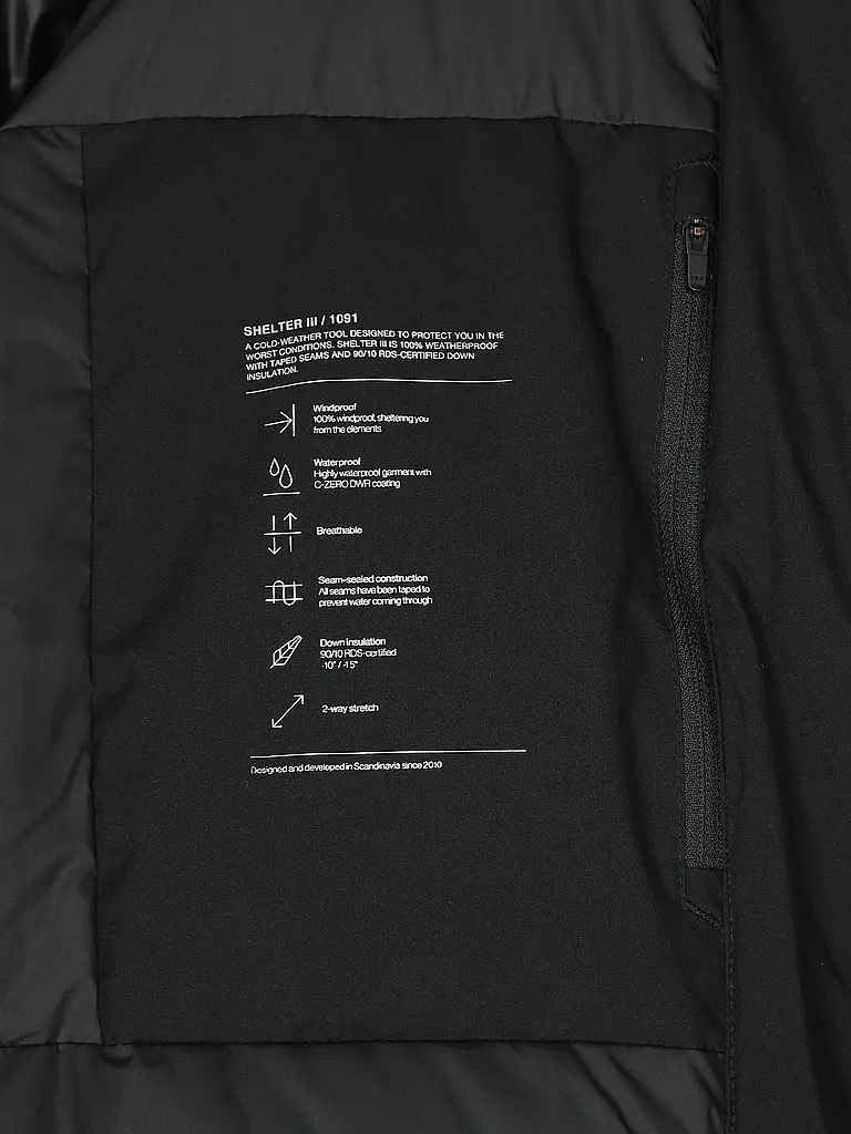 SCANDINAVIAN EDITION | Parka SHELTER III
Marca: SCANDINAVIAN EDITION
Color: negro
Categorías: Moda, Hombre

Largo de manga: Manga larga
Material: Poliéster / Poliamida, Plumón
Forma del cuello: Capucha
Diseño: Liso
Corte (Prenda exterior): Regular
Detalles: Bolsillos latera | 