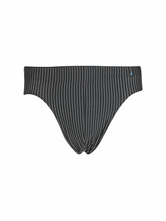 SCHIESSER | Supermini-Slip "Long Life" azul y negro