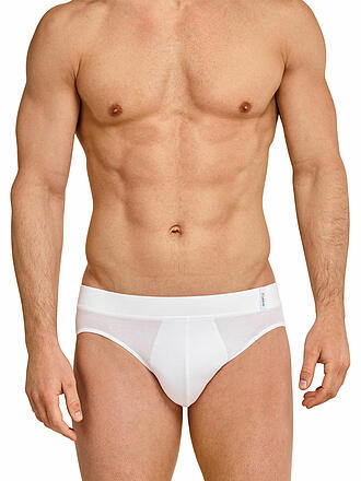 SCHIESSER | Slip "Long Life Soft" (Blanco)