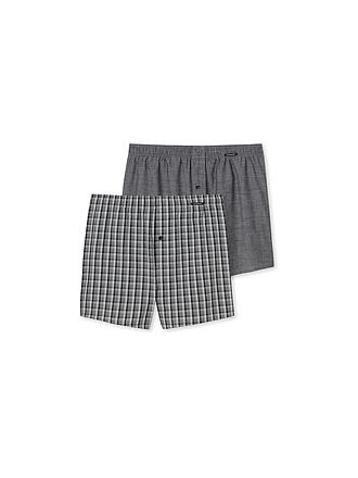 SCHIESSER | Boxershorts Paquete de 2 negro