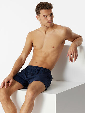 SCHIESSER | Boxershorts NOS azul oscuro