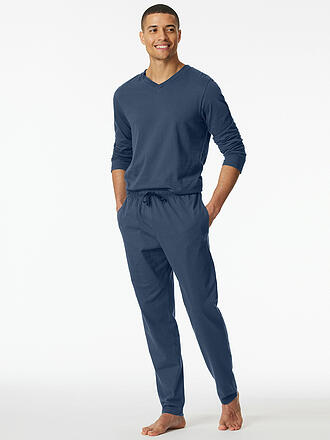 SCHIESSER | Pantalón de pijama MIX + RELAX royal