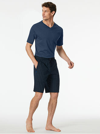 SCHIESSER | Pantalones cortos de pijama MIX + RELAX azul noche
