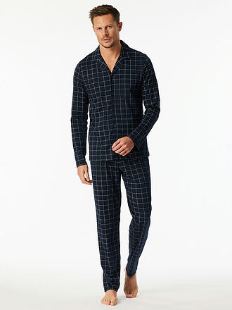 SCHIESSER | Pijama azul noche