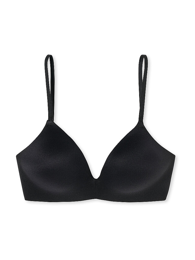 Schiesser Sujetador sin aros INVISIBLE SOFT negro negro